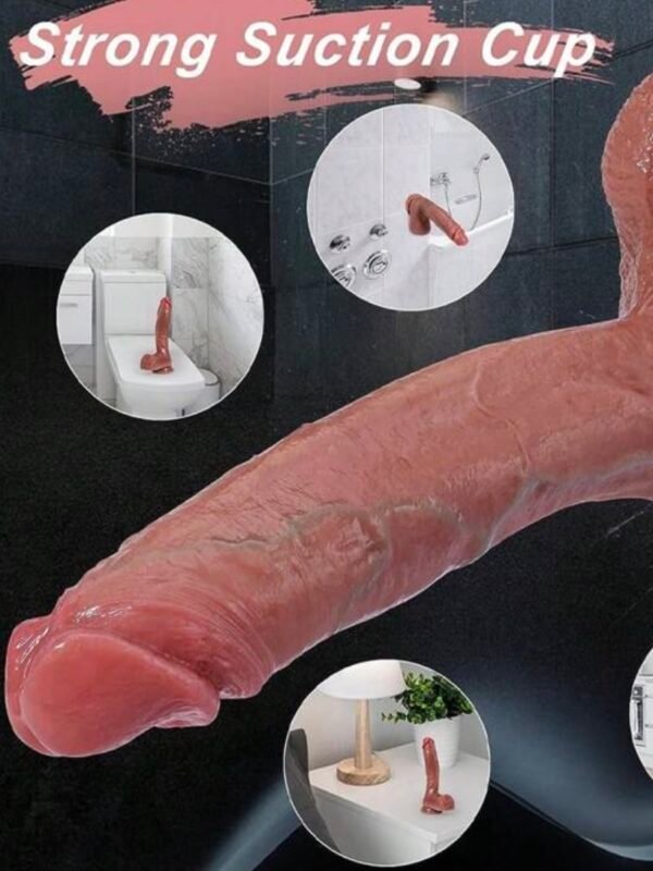 Realistic Dildo Huge Dildo Sex Toy Huge Size Options (4.87) - Image 7