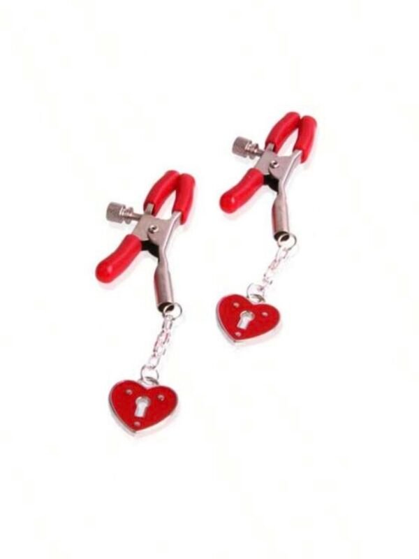 Pair Of Adjustable Nipple Clamps Nipple Clips BDSM Sex Toy (4.90) - Image 2