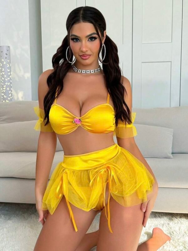 Sexy Princess Women'sThong Sheer Costume (4.92) - Image 2