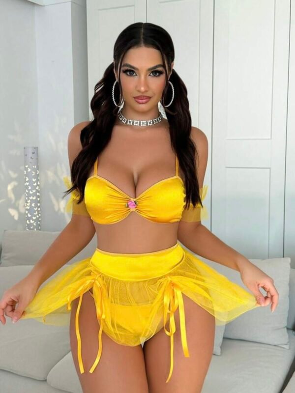 Sexy Princess Women'sThong Sheer Costume (4.92) - Image 4