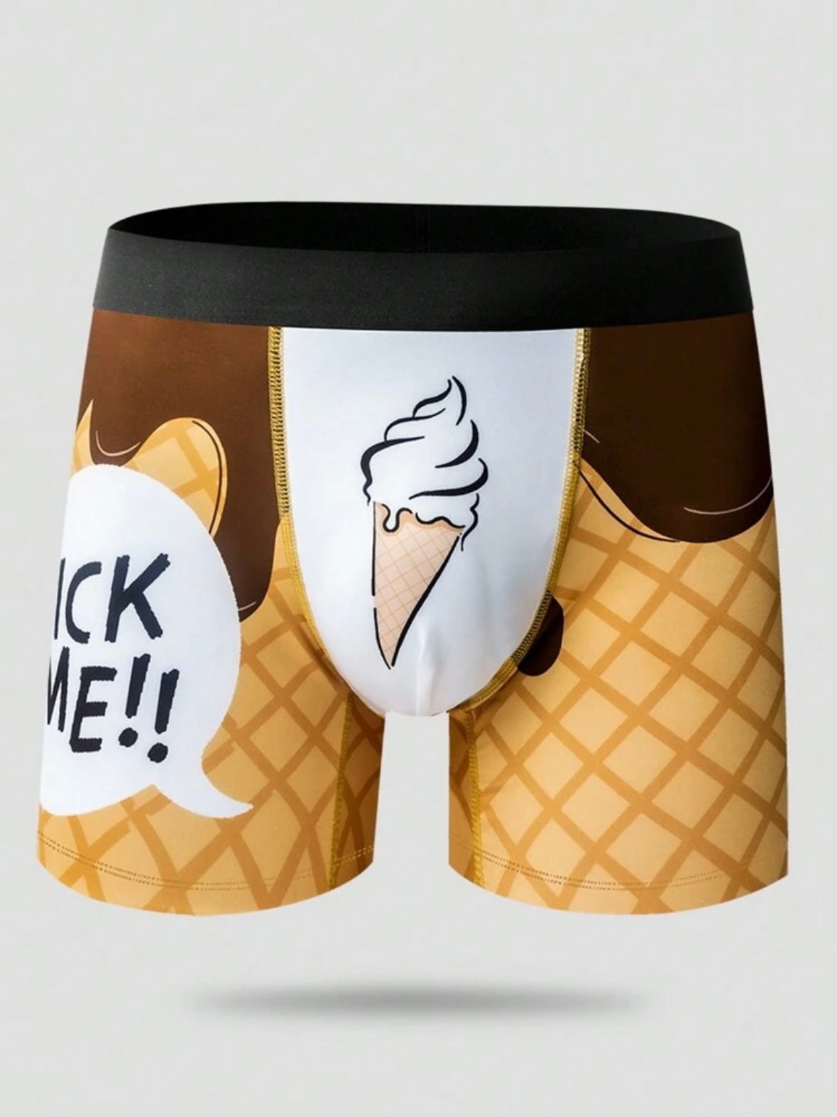 LICK ME Ice Cream Cone Boxers For Men (4.92)