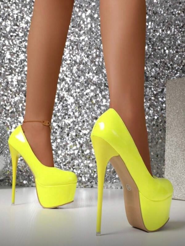 Super High Platform Heels Women's Stiletto's (4.84) - Image 3