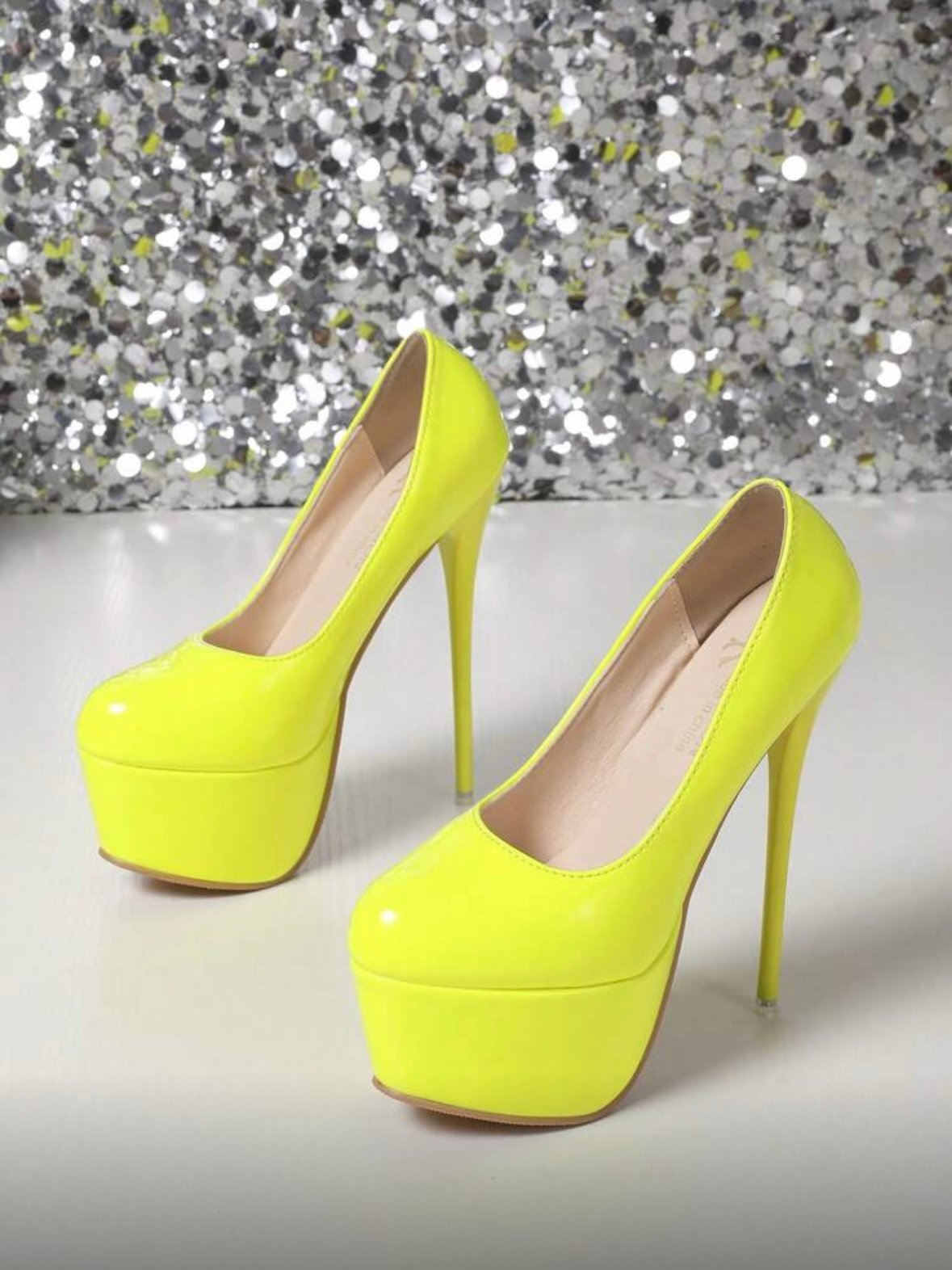 Super High Platform Heels Women's Stiletto's (4.84) - Image 6