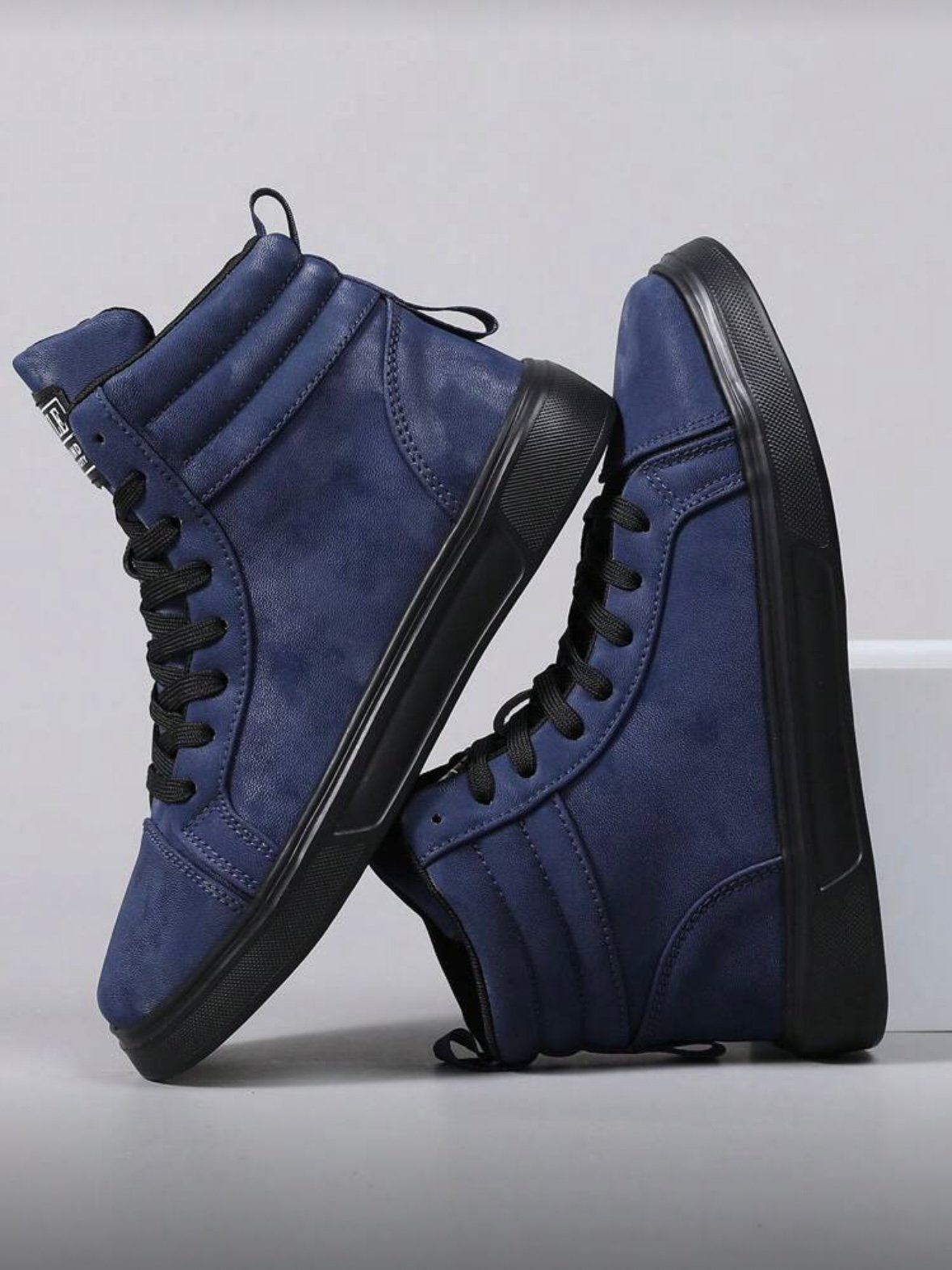 Men's High Top Lace Up Shoes (4.84) - Image 5
