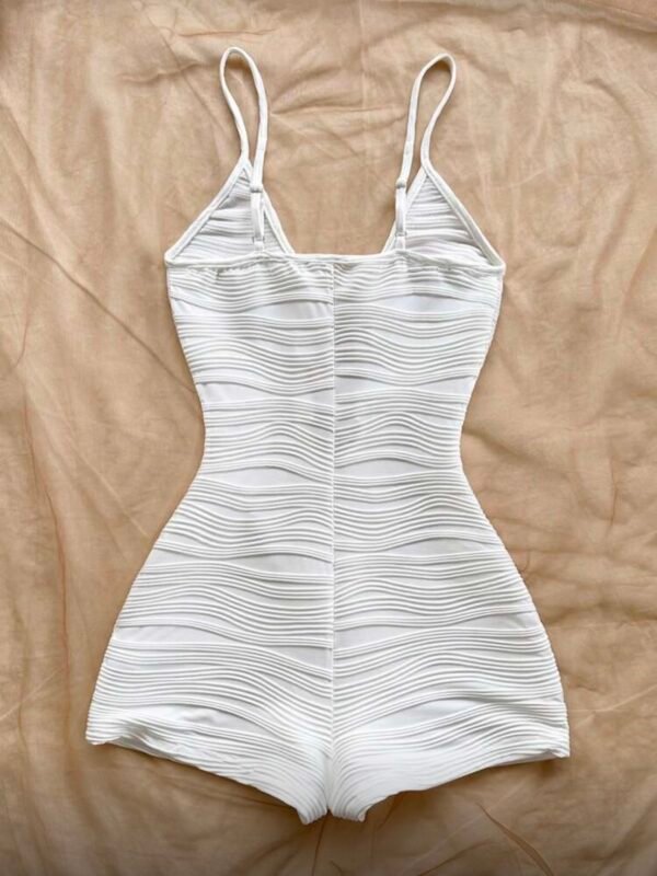White Women’s Sexy Romper (4.86) - Image 4
