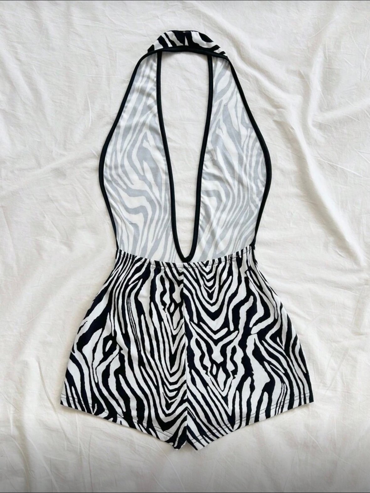 Animal Print Sexy Fitted Romper For Women (4.86) - Image 10