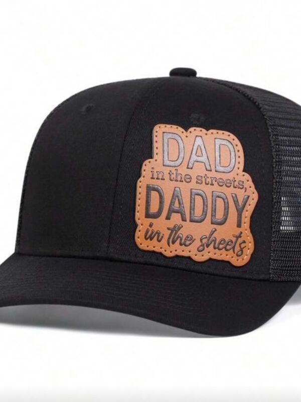"Dad In The Streets, Daddy In The Sheets" Men's Baseball Mesh Hat (4.96)