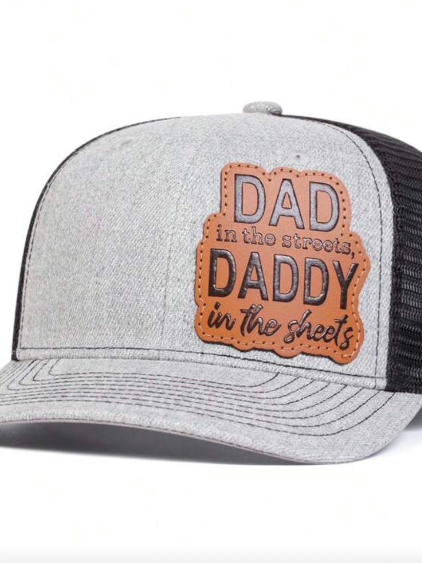 "Dad In The Streets, Daddy In The Sheets" Men's Baseball Mesh Hat (4.96) - Image 7