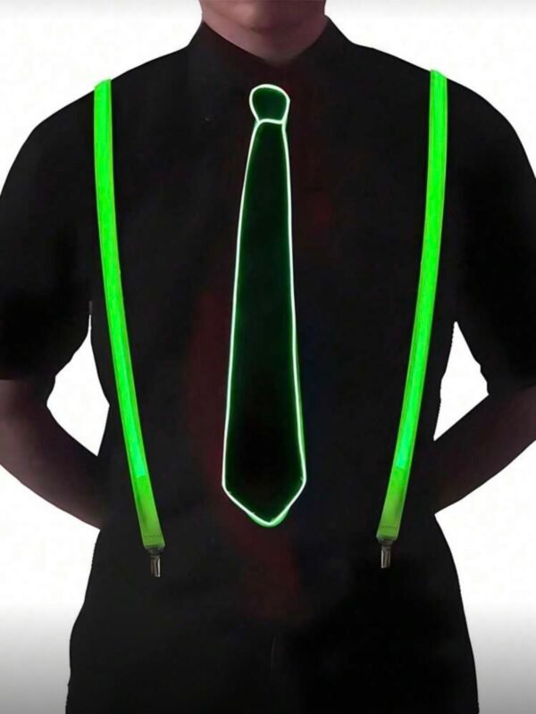 Luminous Bow Tie or Suspenders For Men LED Suspenders (4.83)