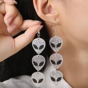 Screenshot Long Dangle Alien Earrings Pair (5.0)